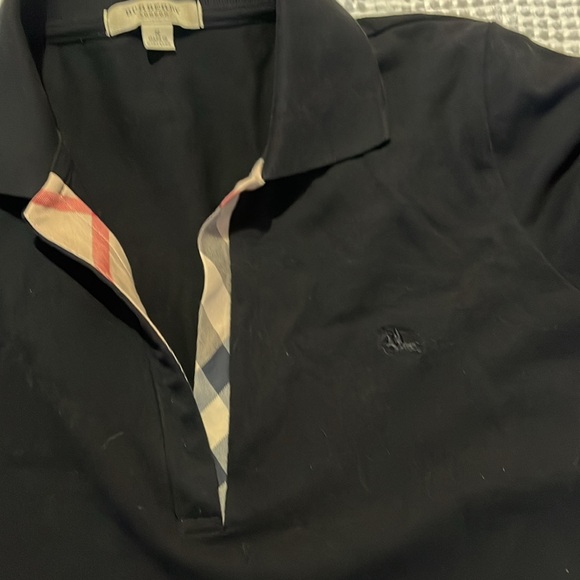 Burberry black casual top small - Picture 3 of 4